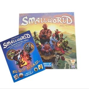 Small World Fantasy and Strategy Board Game with Mini Expansion Game Included